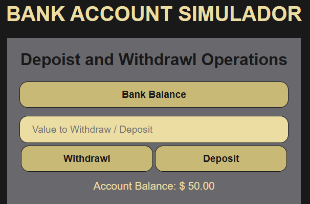 Bank Simulator